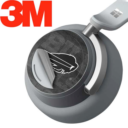 NFL Buffalo Bills Black & White Surface Headphones Skin